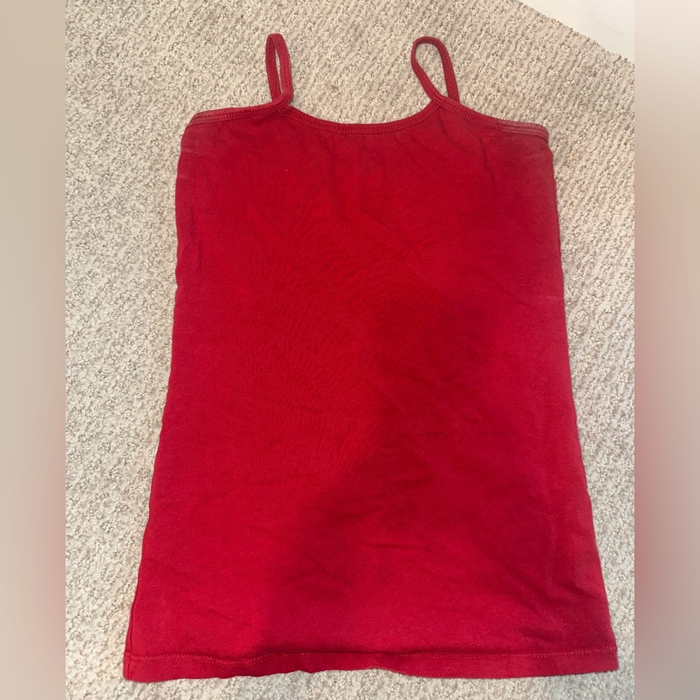 DownEast Red Camisole Top